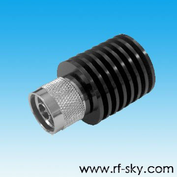 DC-6GHz, terminações coaxiais do tipo N de 5W